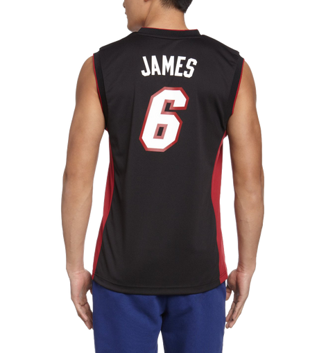 Miami Heat Lebron James Adidas Basketball Jersey Youth 2T 